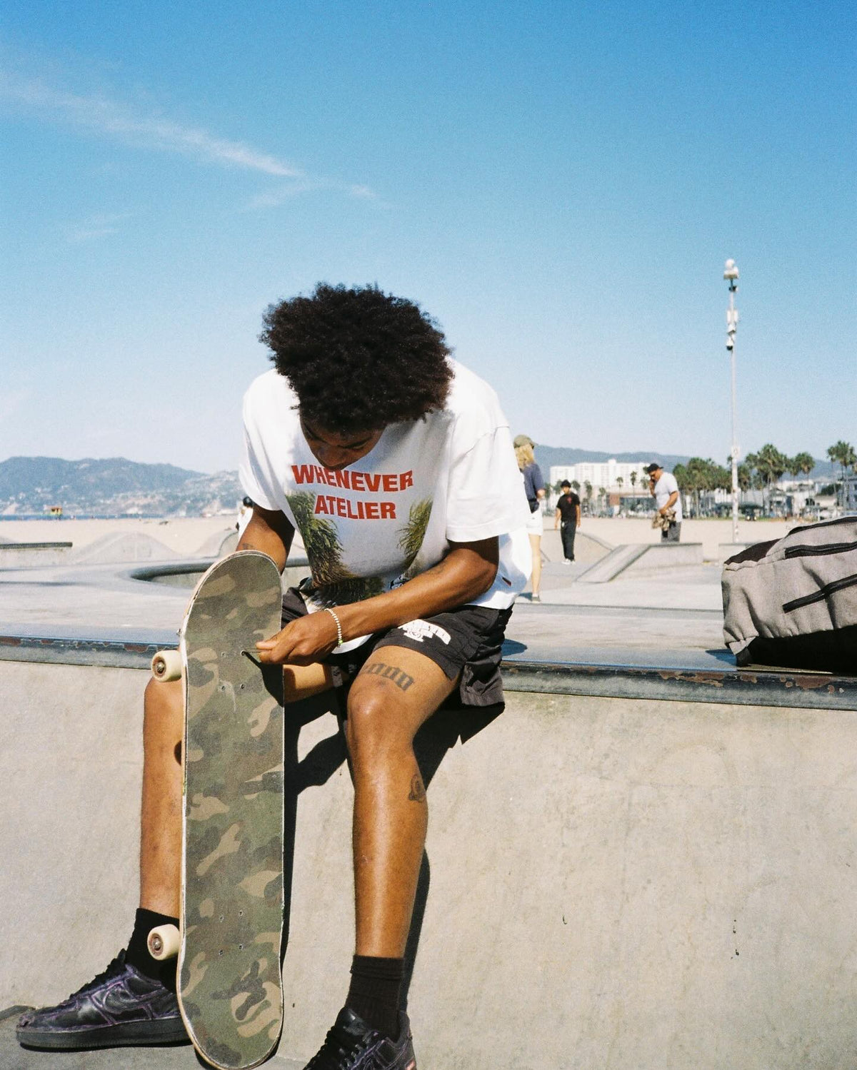"WHENEVER" BEVERLY HILLS T-SHIRT