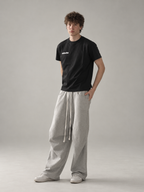 "MILESTONE STUDIO" GROW & GLOW T-SHIRT / BLACK