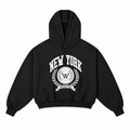 “WHENEVER” NY HOODIE / BLACK