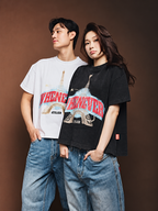 “WHENEVER” PARIS WASH T-SHIRT