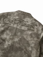 "HADES" BLACK WAX BIKER JACKET