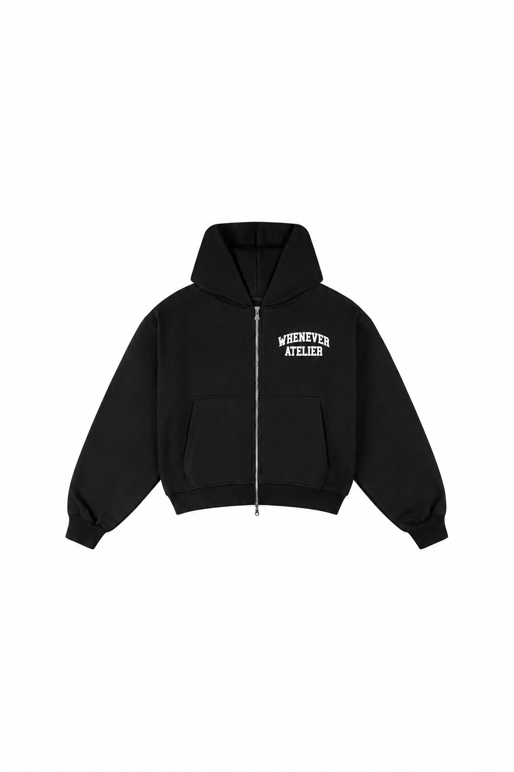 BLACK ZIPUP