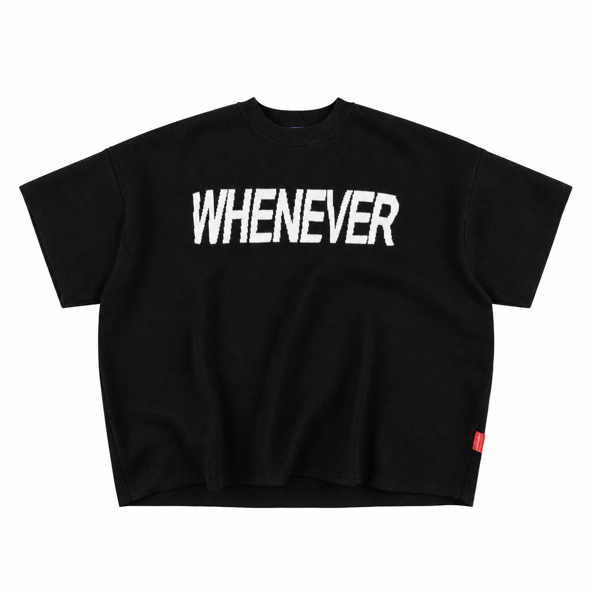BLACK KNIT_TEE
