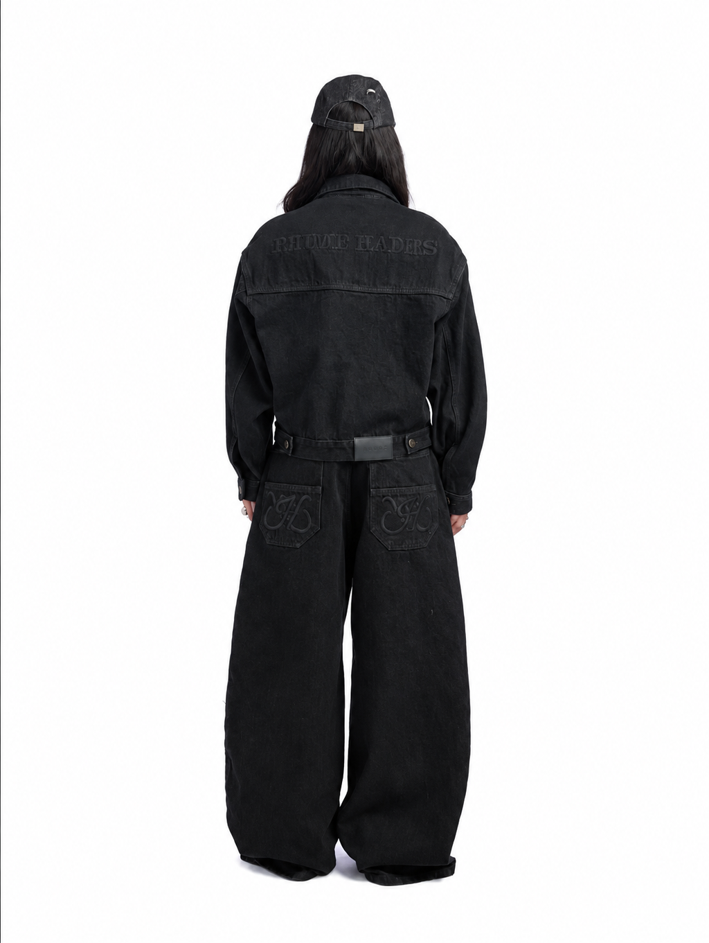 "HADES" DARK MATTER DENIM JACKET / BLACK