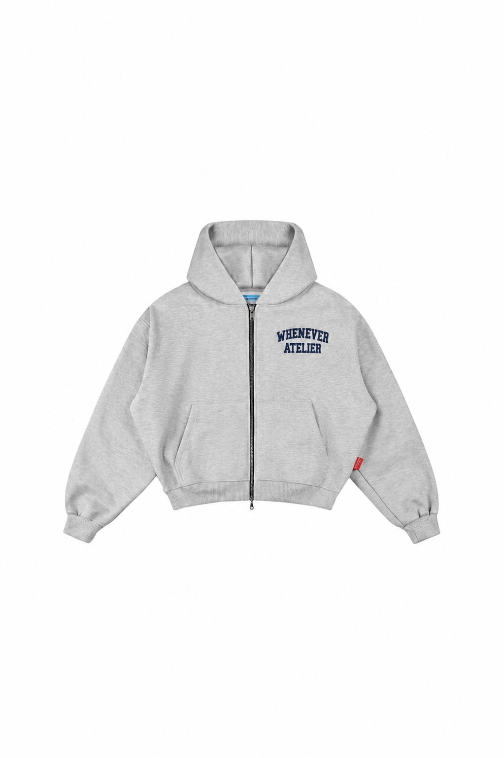 GREY ZIPUP
