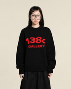 "138KNITWEAR" SIGNATURE LOVE KNIT SWEATER