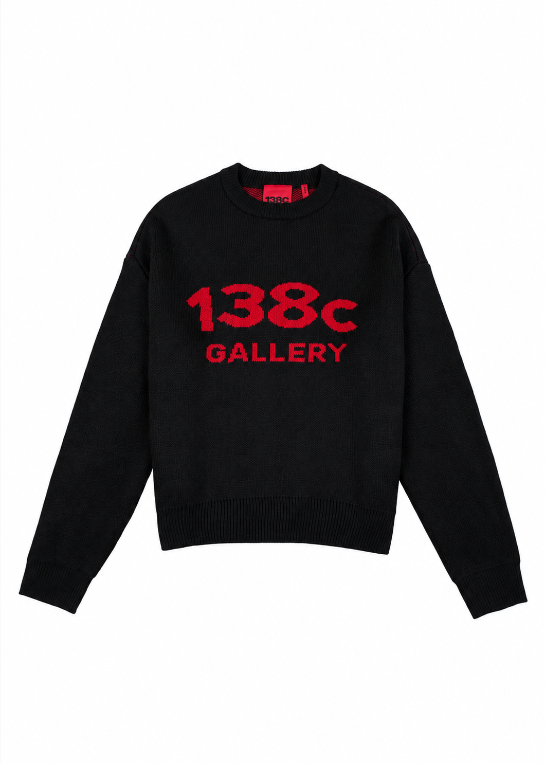 "138KNITWEAR" SIGNATURE LOVE KNIT SWEATER