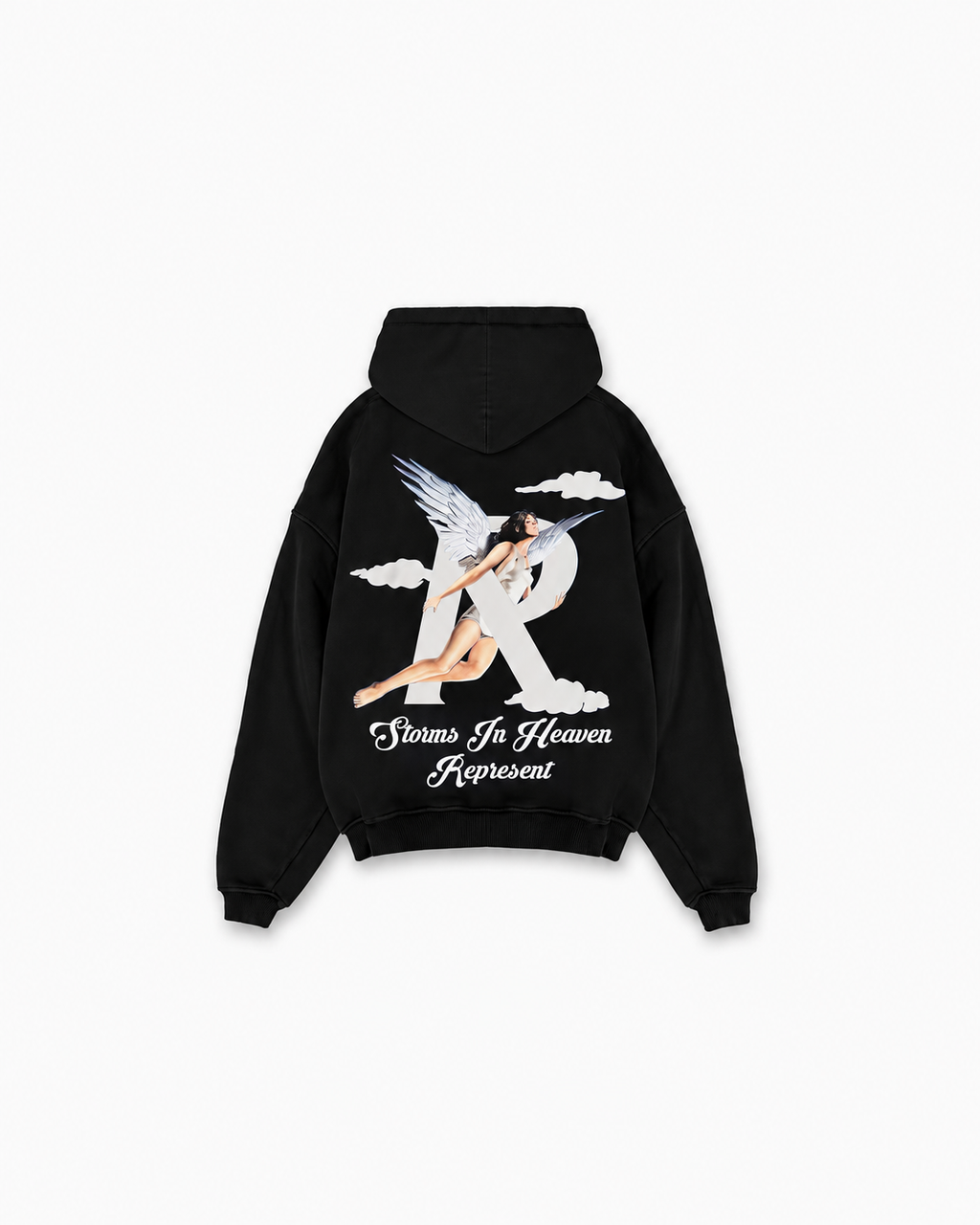 "REPRESENT" STORMS IN HEAVEN HOODIE