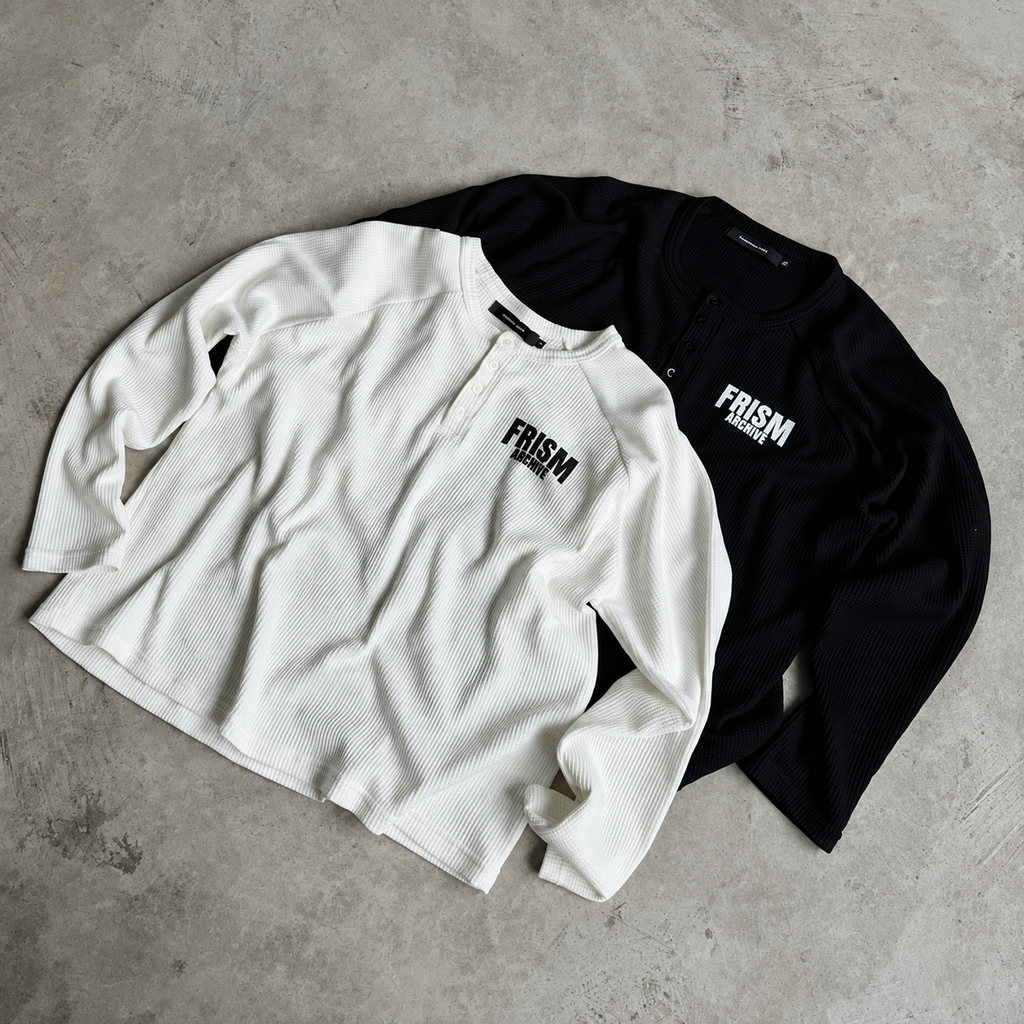"FABRICLISM" WAFFLE LONGSLEEVE