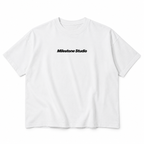 "MILESTONE STUDIO" FFM26 T-SHIRT / WHITE