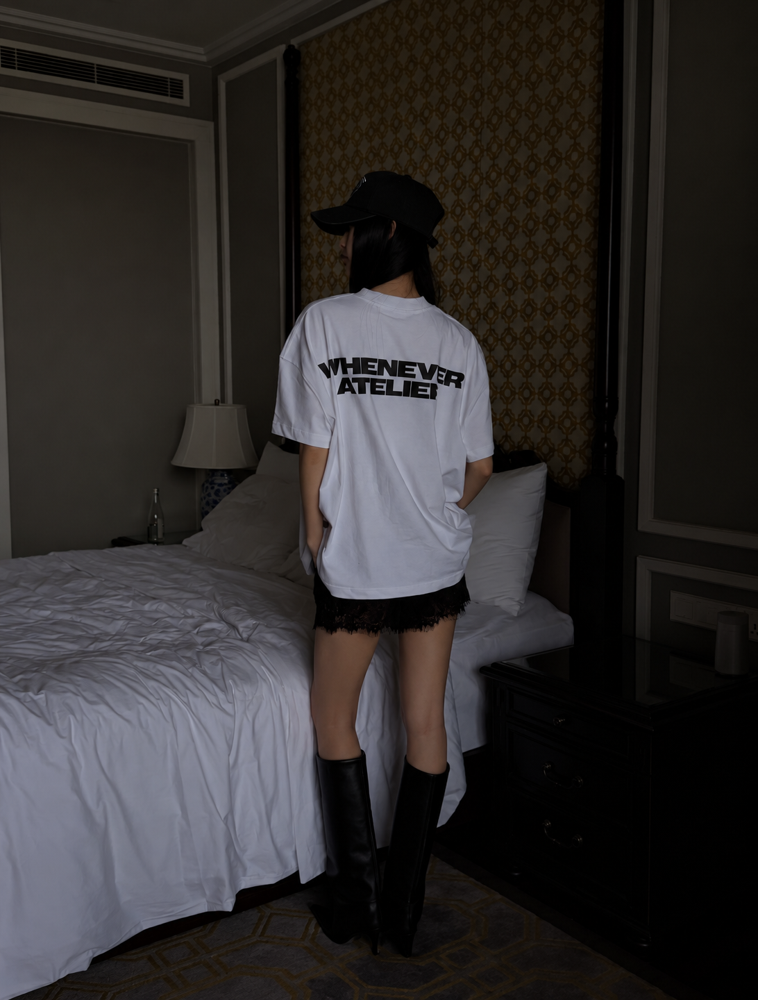 WHITE LOGO_SS26_T-SHIRT_MODEL_2